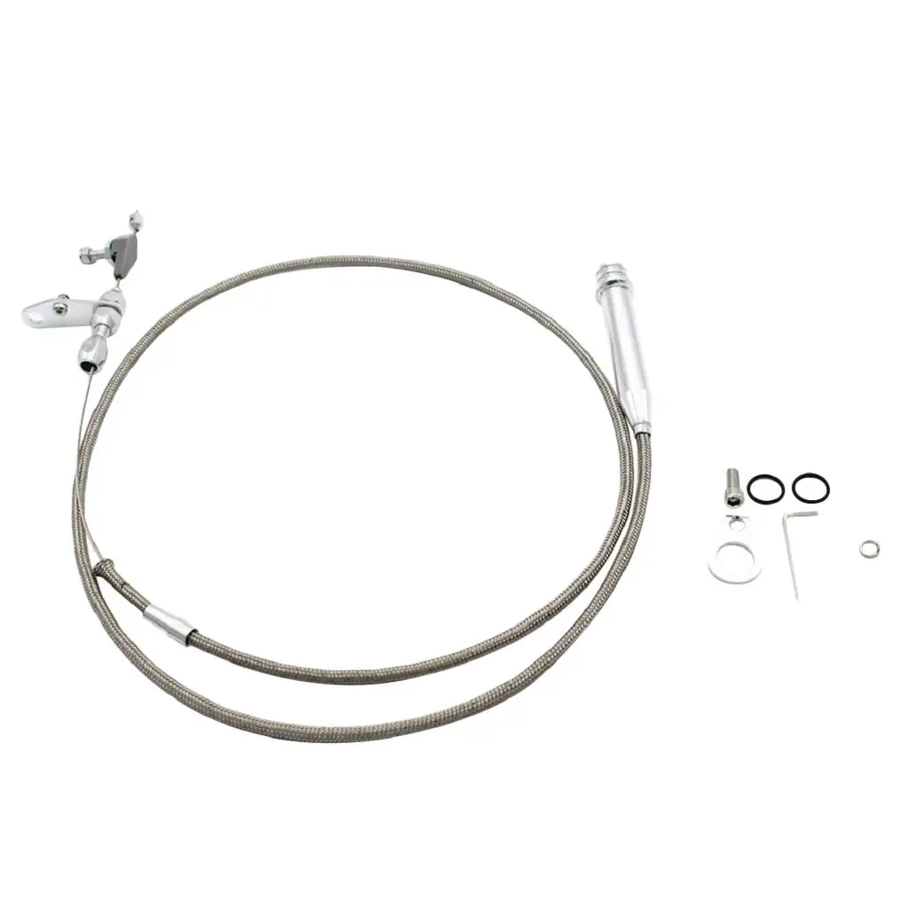 

Stainless Steel Braided Kickdown Cable Detent for GM 700R4 Transmission