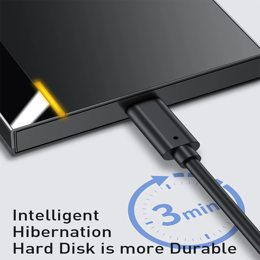 Baseus HDD чехол 2 5 SATA к USB 3 0 Тип C 1 адаптер корпус внешний жесткий диск 6 ТБ HD Жесткий SSD