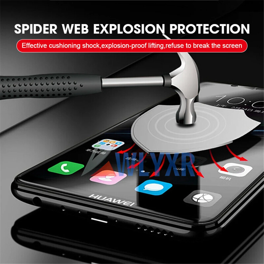 Full Cover Hydrogel Film For Huawei P30 P40 Pro Mate 20 30 Lite Screen Protector On The Honor 9X S Soft | Мобильные телефоны и