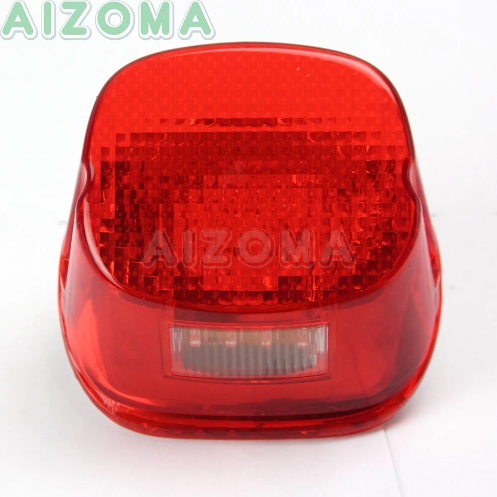 Красный светодиодный стоп-сигнал для мотоцикла с номерным знаком Harley Dyna Softail Touring