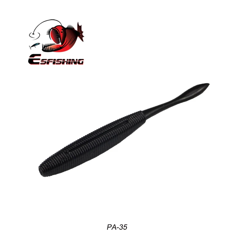 PA35 Esfishing рыболовные приманки весна мягкий силиконовый привод Shad 10 см 8 шт. снасти для рыбалки на карпа приманка китайская форель соленая - Цвет: PA35
