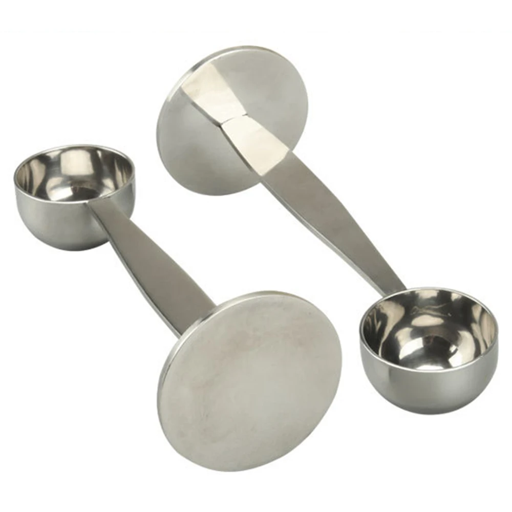 

Portable 201 Stainless Steel Stand coffee Powder Measuring Tamper Spoon Stainless Steel Coffee & Tea Tools