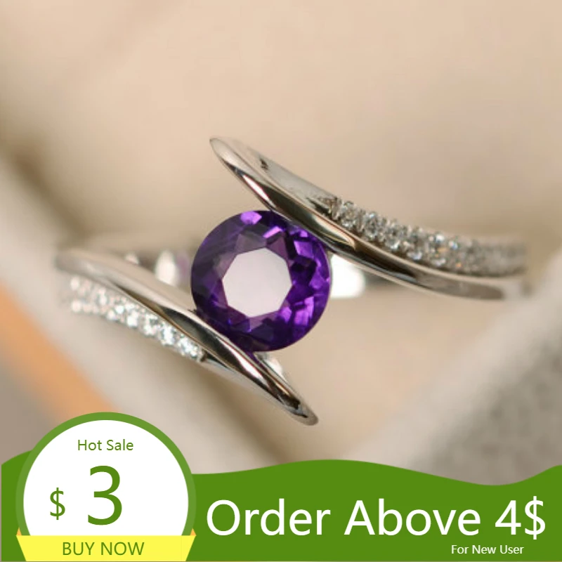 Разноцветные циркониевые кольца Visisap для женщин Прямая поставка продажа Shopify