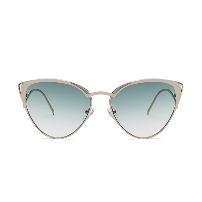 2019 тренд Ретро Мода Новые кошачий глаз солнцезащитные очки дамы личности океан