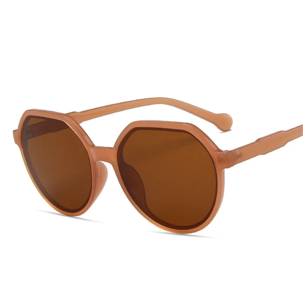

Round Frame Candy Color Cat Oversize Sunglasses Vintage Double Color Gradient Women Retro Sun Glasses Trend Outdoor Eyeglasses