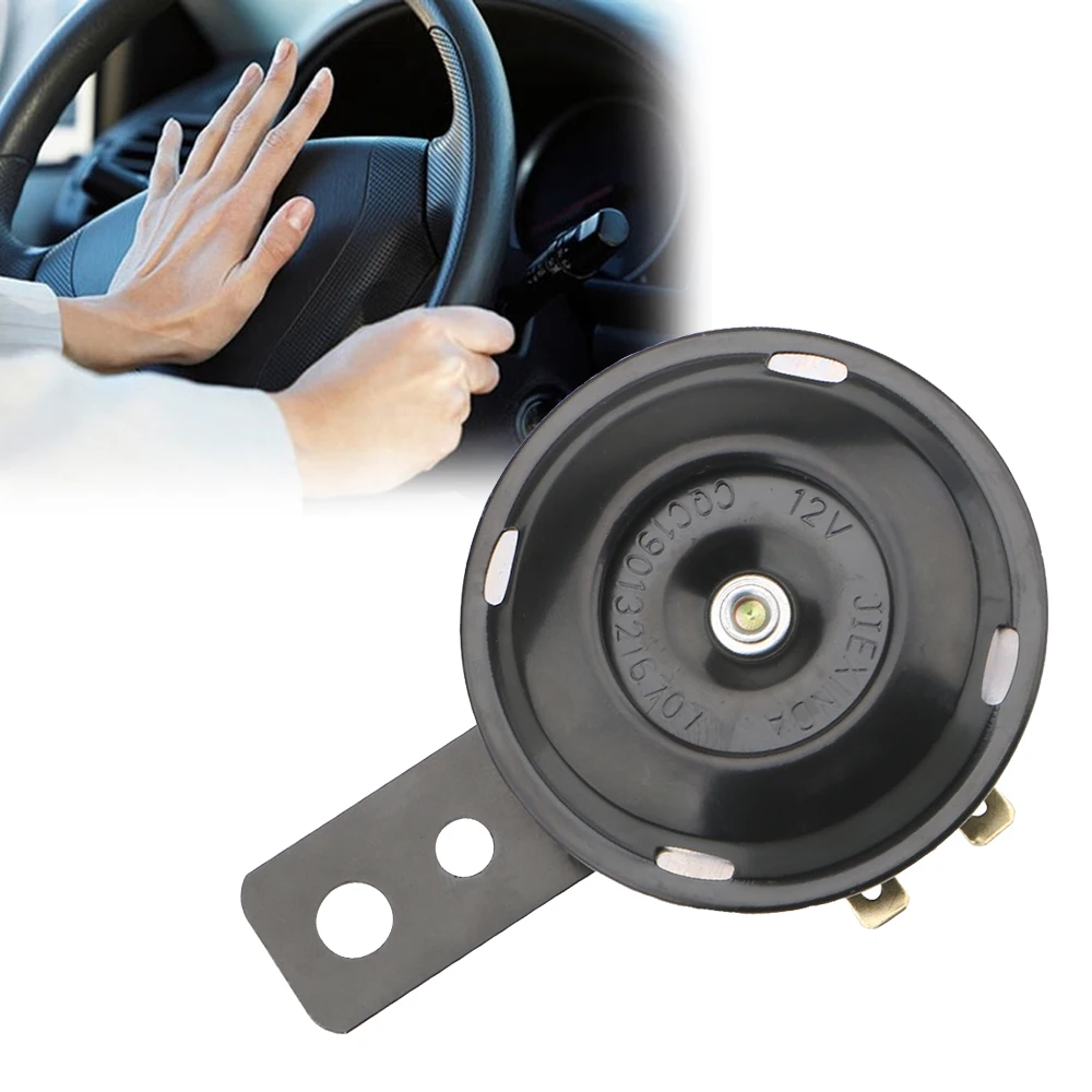 

Waterproof Round Loud Horn Speakers Signal for Motorcycle 12V Horn 1.5A 105db Motorcycle Electric Horn Kit Universal