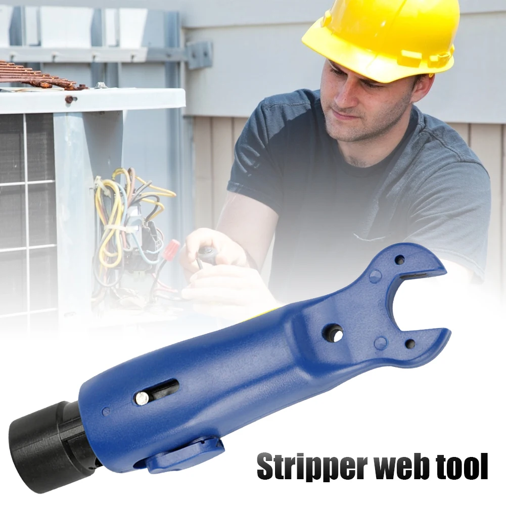 

Flat Mouth Wire Stripper Coaxial Strong Toughness RG59/6 Peeling Pliers Stripped Electric Portable Cable Crimper