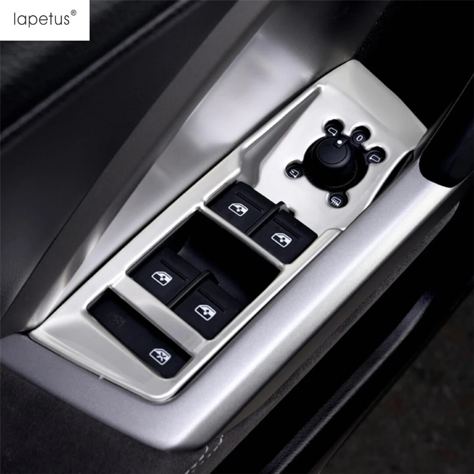 

Door Speaker / Air AC Vent Outlet / Window Lift Button Panel Cover Trim Stainless Steel Accessories For Audi Q3 F3 2019 - 2021