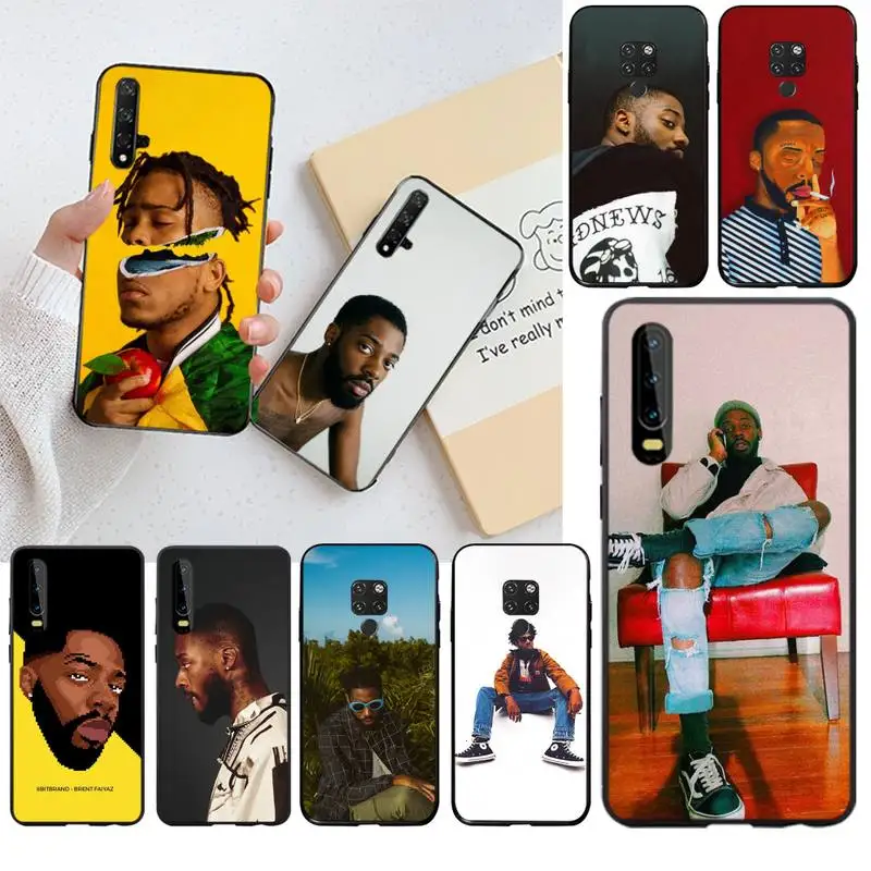 

CUTEWANAN F The World - Brent Faiyaz phone Case cover Shell for Huawei P40 P30 P20 lite Pro Mate 30 20 Pro P Smart 2019 prime