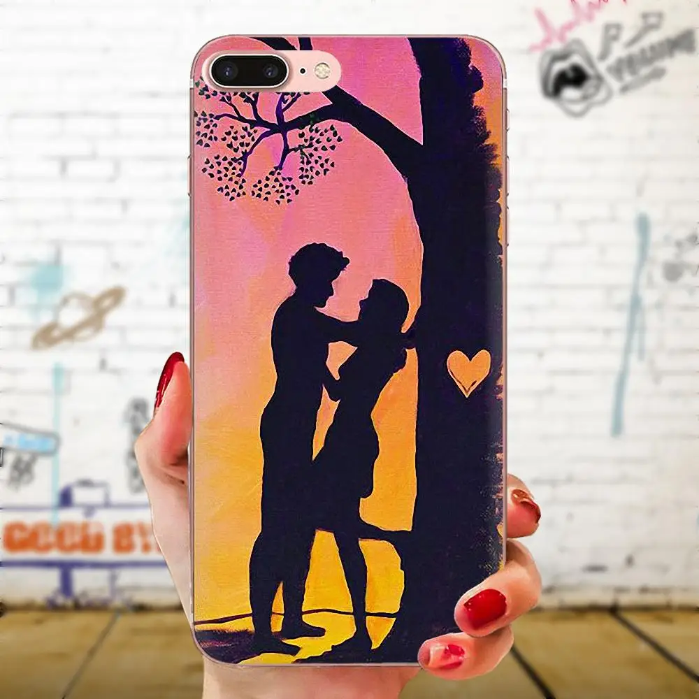 TPU New Arrival For LG G2 G3 G4 G5 G6 G7 K4 K7 K8 K10 K12 K40 Mini Plus Stylus ThinQ 2016 2017 2018 Two People's Love | Мобильные