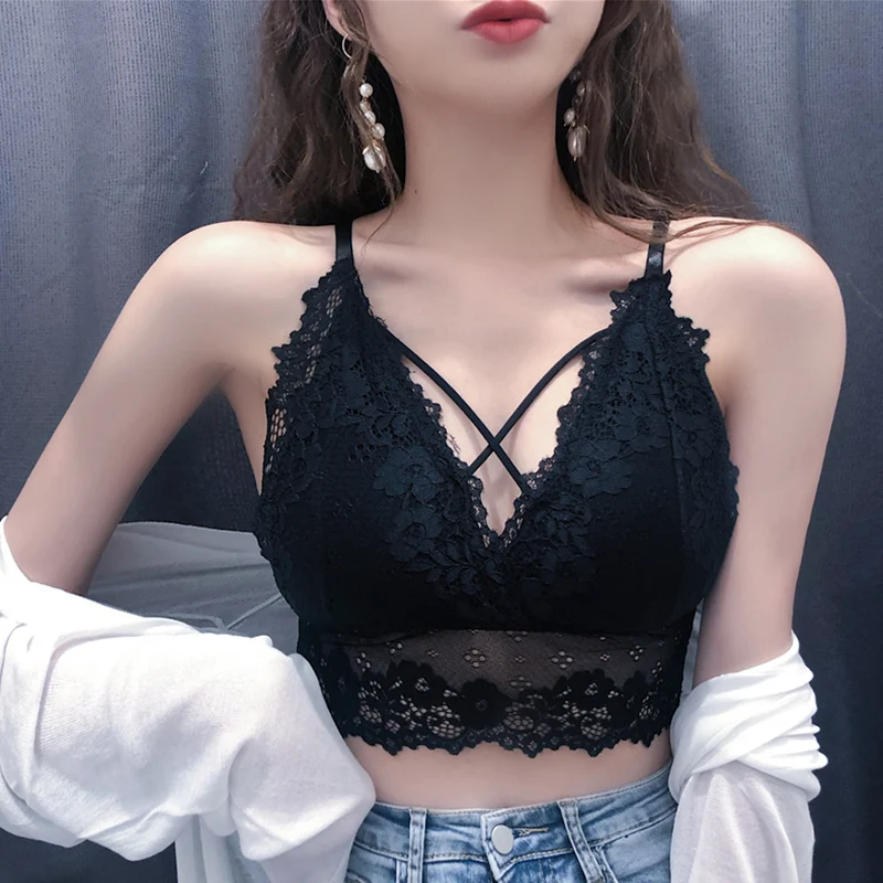 Женский топ труба с чашками пуш ап нижнее белье защитой от неисправностей