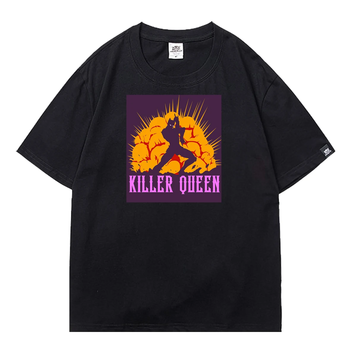 

JoJo Bizarre Adventure Teens Short Sleeve Kids Cool T Shirts Daily Oversized T-Shirts Tops Summer Hot Student Short Sleeve Tee