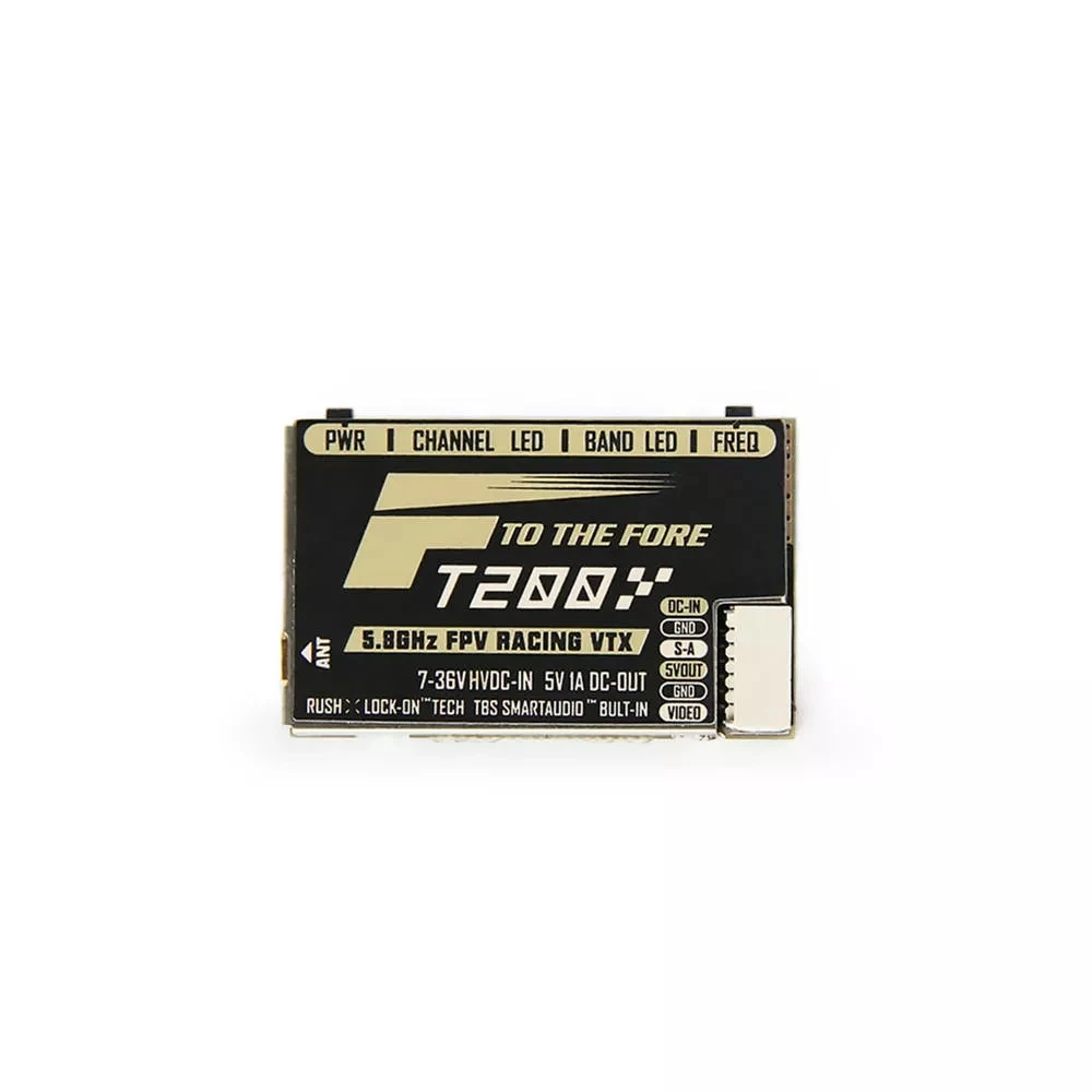 T-двигатель FT200 5 8G 25/50/200/500 МВт переключаемый FPV Racing VTX Поддержка Смарт аудио для