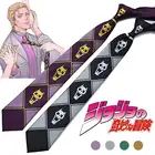 Галстук для косплея по мотивам аниме невероятные приключения Джоджо, шейный платок Кира йошикаге с черепом KILLER QUEEN, Небесная дверь, подарок на Хэллоуин