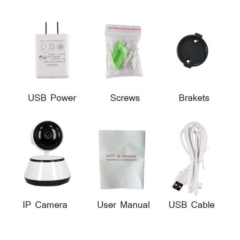 

Security Camera 720P Night Vision Motion Detection Alarm Two Way Audio Wifi Wireless Baby Monitor IP Camera Video surveillance