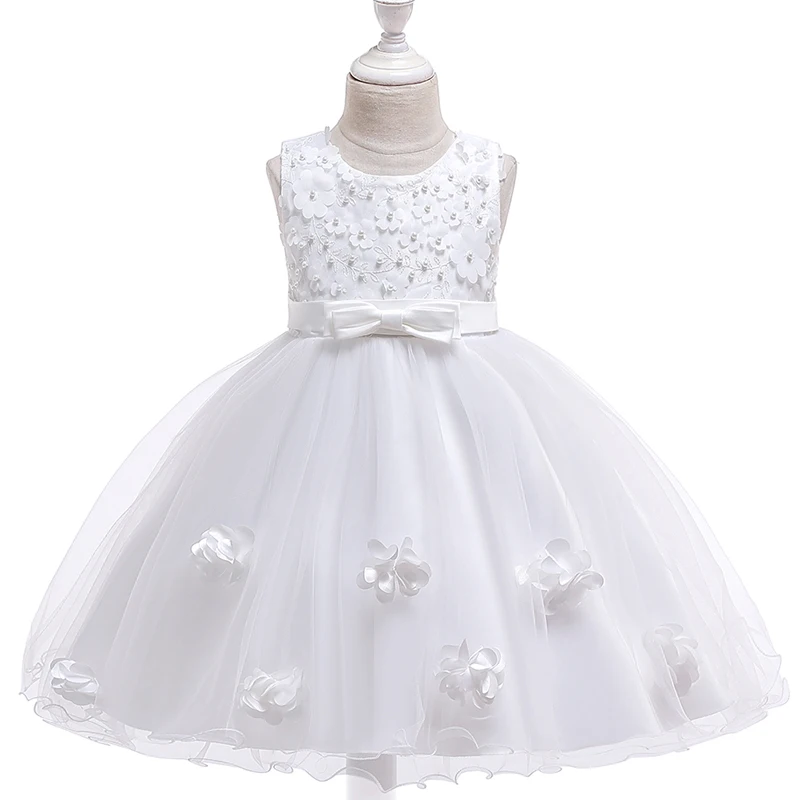 

Little Bridesmaid Girl Dress Kids Dresses For Girls Clothes Tutu Princess Dress Party Wedding Dress