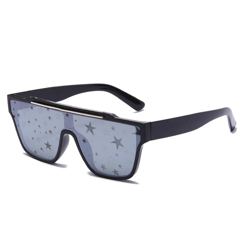 

Brand Design Oversized Frame Star Sunglasses For Women Men Fashion Classic Retro Male Female Anti-reflective UV400 Sun Glasses