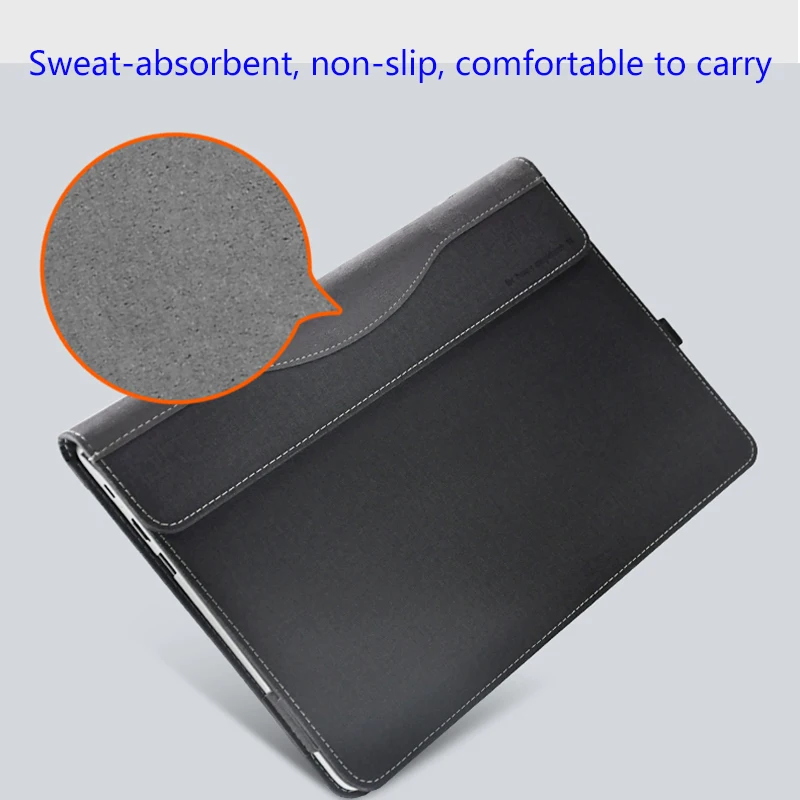 laptop case for hp envy x360 convertible 15 bp series 15 6 inch 2020 15 cn portable pu leather protective cover laptop sleeve free global shipping