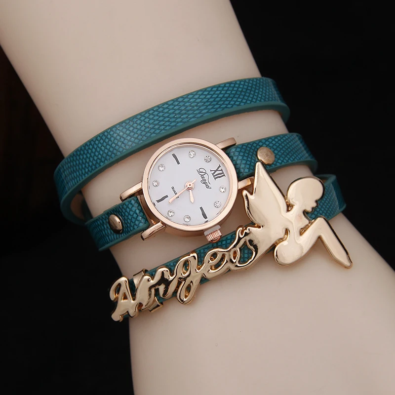 

New Hot Selling Luxury Band Fashion Leather Bracelet Wrist Watch Women Reloj Relojes Mujer Ladies Quartz Watches Clock Horloge