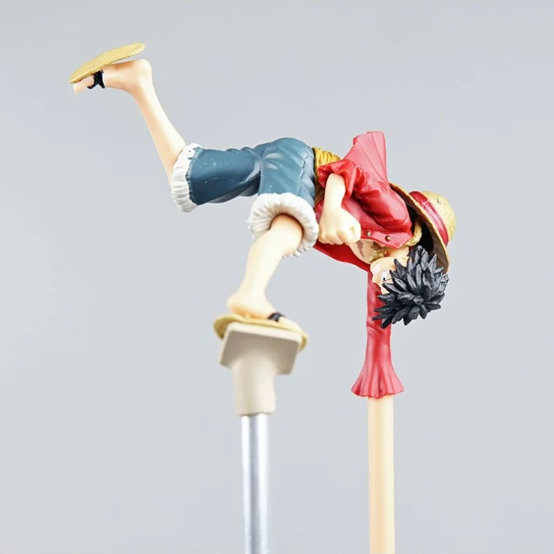 

35 см аниме ONE PIECE Monkey D Luffy резиновое ружье длинная Подставка Вверх Дном Ver. ПВХ экшн-фигурка Боевая Коллекционная модель игрушки подарок