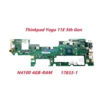 448 0da06 0011 17833 1 for lenovo thinkpad yoga 11e 5th gen laptop motherboard with n4100 4gb ram 128g ssd 100 fully tested