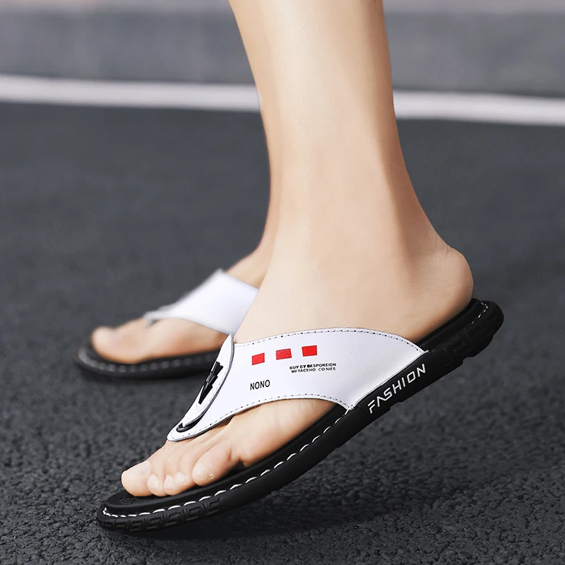 

Summer Sandals Men Leather Classic Roman Sandalias De Cuero Para Hombre Verano Sandalet Erkek Sandalen Heren Shoes Men Sandals