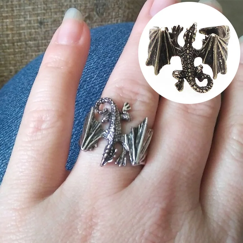 Птерозавр кольцо Для мужчин 2021 горячая Распродажа стильных творческий в стиле