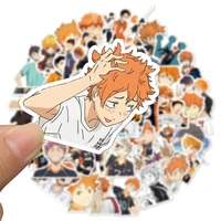 103050pcs japanese haikyuu anime stickers sticker volleyball decal laptop luggage guitar suitcase phone stickers waterproof