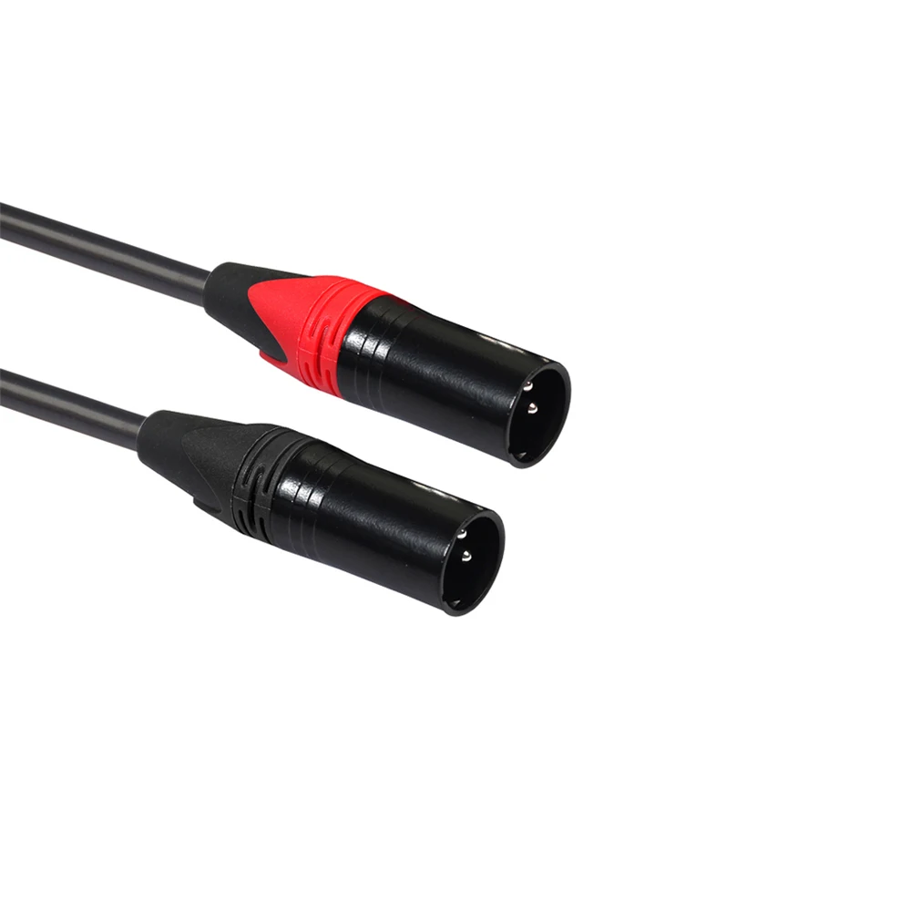 Hi-fi стерео аудио кабель двойной RCA штекер XLR Штекер 2 к разъем для подключения