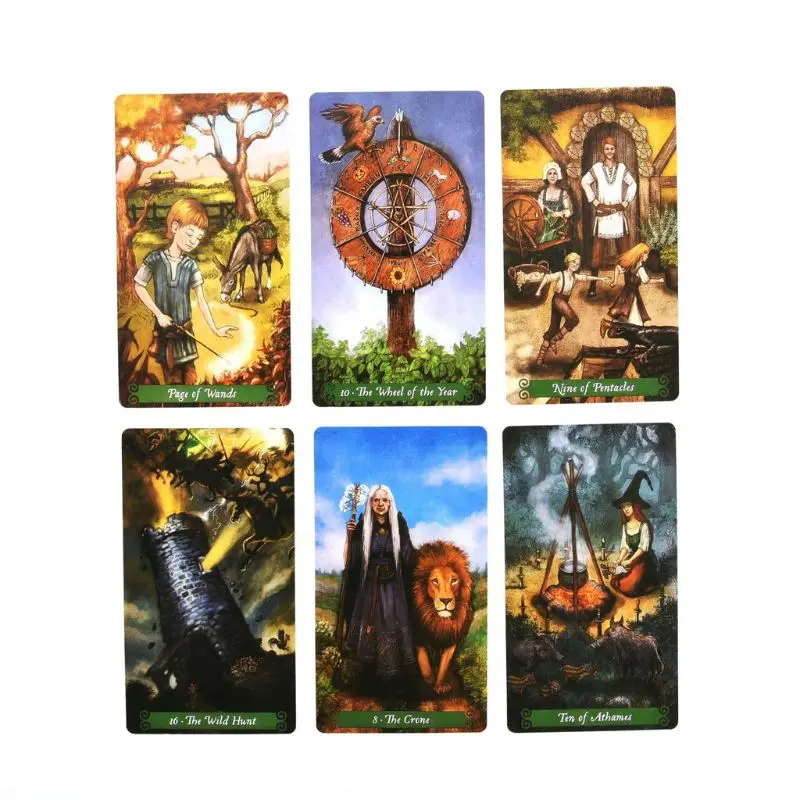 78pcs The Green Witch Tarots Cards Deck Party Board Game Oracle Playing Card E56D | Спорт и развлечения