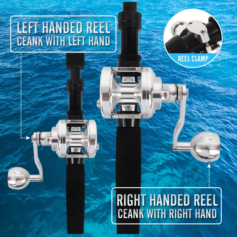 Катушка для медленного джиггинга товары морской рыбалки аксессуары полностью