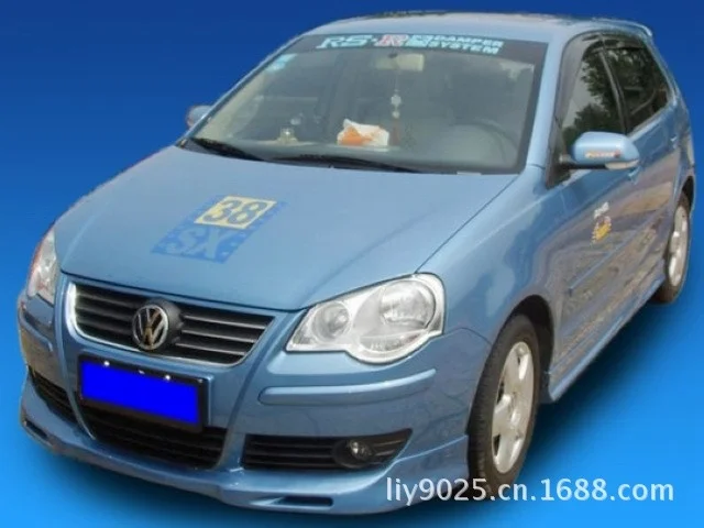 Подходит для прочного хэтчбека Volkswagen Small Polo модифицированный Encircle передняя губа