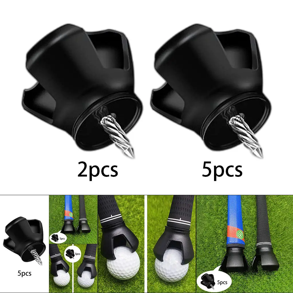 

Durable 3-Prong Golf Ball Retriever Set Back Plastic Grabber Claw Sucker Golf Accessories for Outdoor Sports Golf Screws Tool