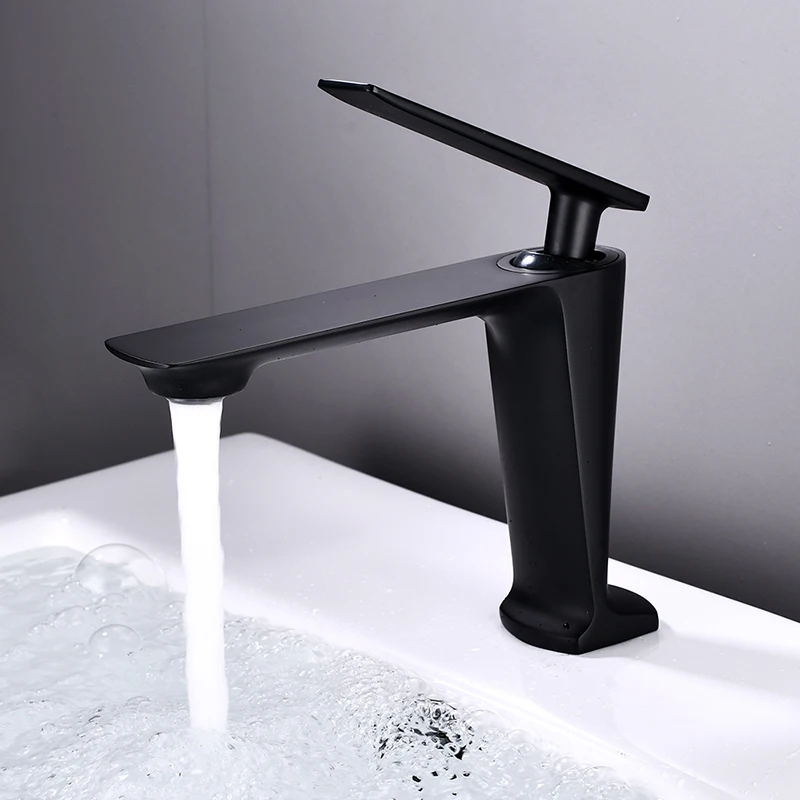 Basin Faucet Bathroom Brass Sink Tap Hot and Cold Bath Mixer European Style Black/white Washbasin Toilet Water | Обустройство дома
