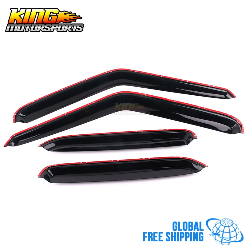 Подходит для 95 05 GMC S15 Jimmy Chevy S10 Блейзер акриловые оконные козырьки 4 шт. набор