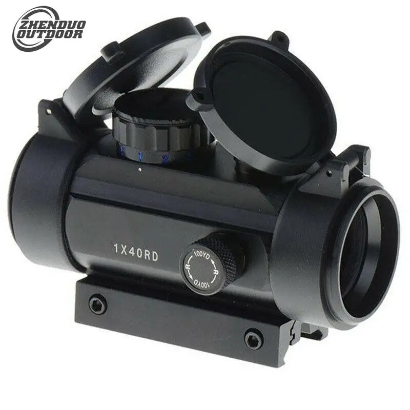 

ZHENDUO OUTDOOR 1x40 Red/Green Dot Tactical Holographic Sight Scope Hunting sight Free shipping Rail Mount Collimator Sight