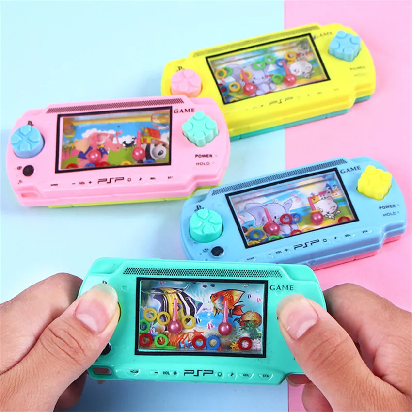 

Cultivate Kid Thinking Ability Toys Water Ring Toss Child Handheld Game Machine Parent-child Interactive Game Toys Random Color
