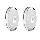 Светодиодный ночник с теплым белым свесветильник, освещение для шкафа, чулана, гардероба, спальни, кухни, лестницы, шайба, s