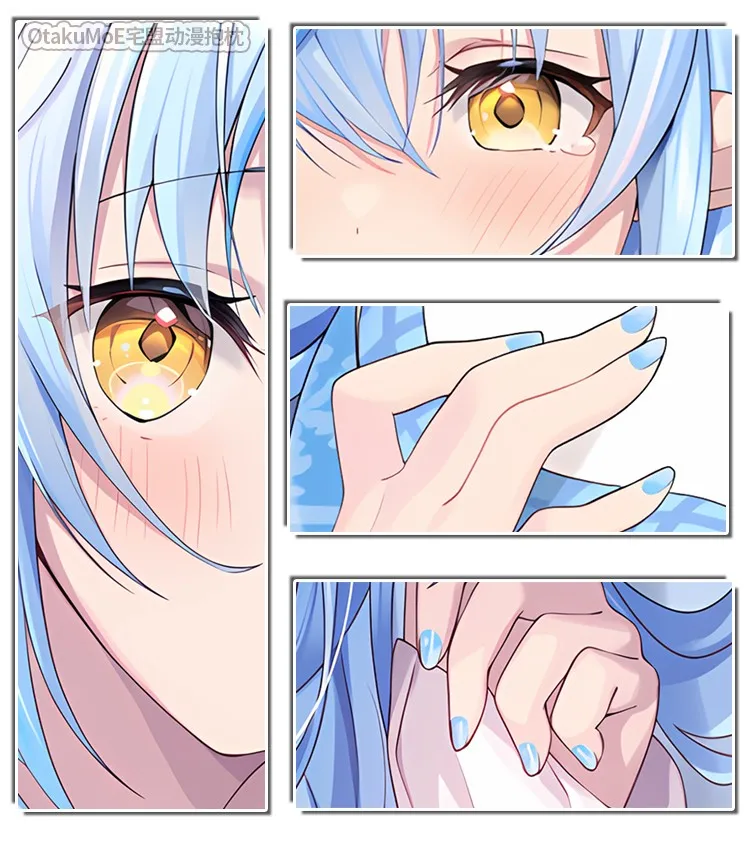 Аниме Hololive Vtuber Yukihana Lamy Cat Ears Sexy Dakimakura обнимающая подушка для тела чехол подушки