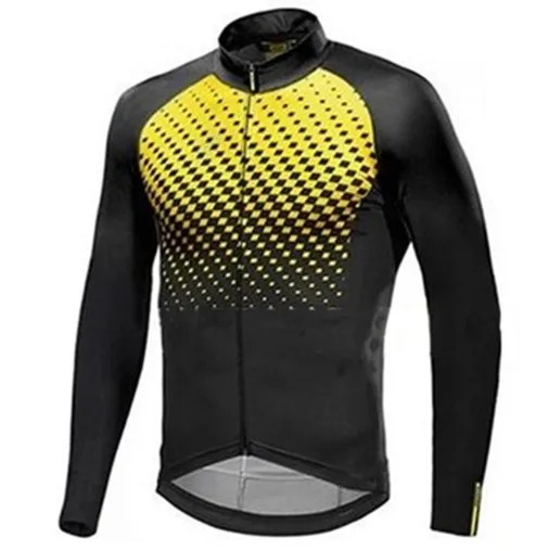 Mavic 2019 Pro team Мужская футболка с длинным рукавом для велоспорта весна осень одежда