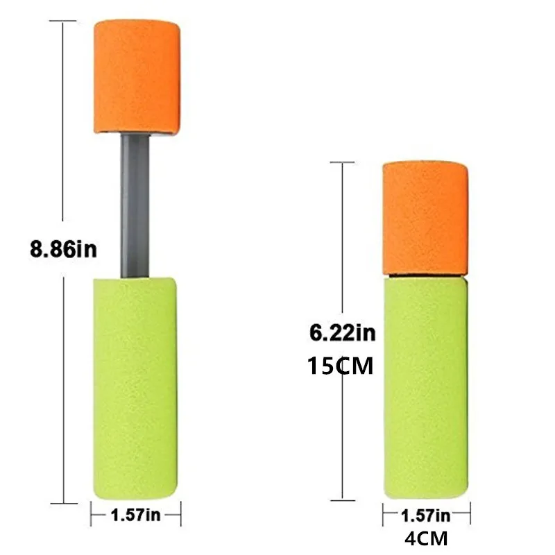 Pistola de burbujas de espuma EVA para ni&ntilde;os, playa de juguete de pulverizaci&oacute;n de agua, juegos al aire libre, pistola de agua, juguete para regalo-4