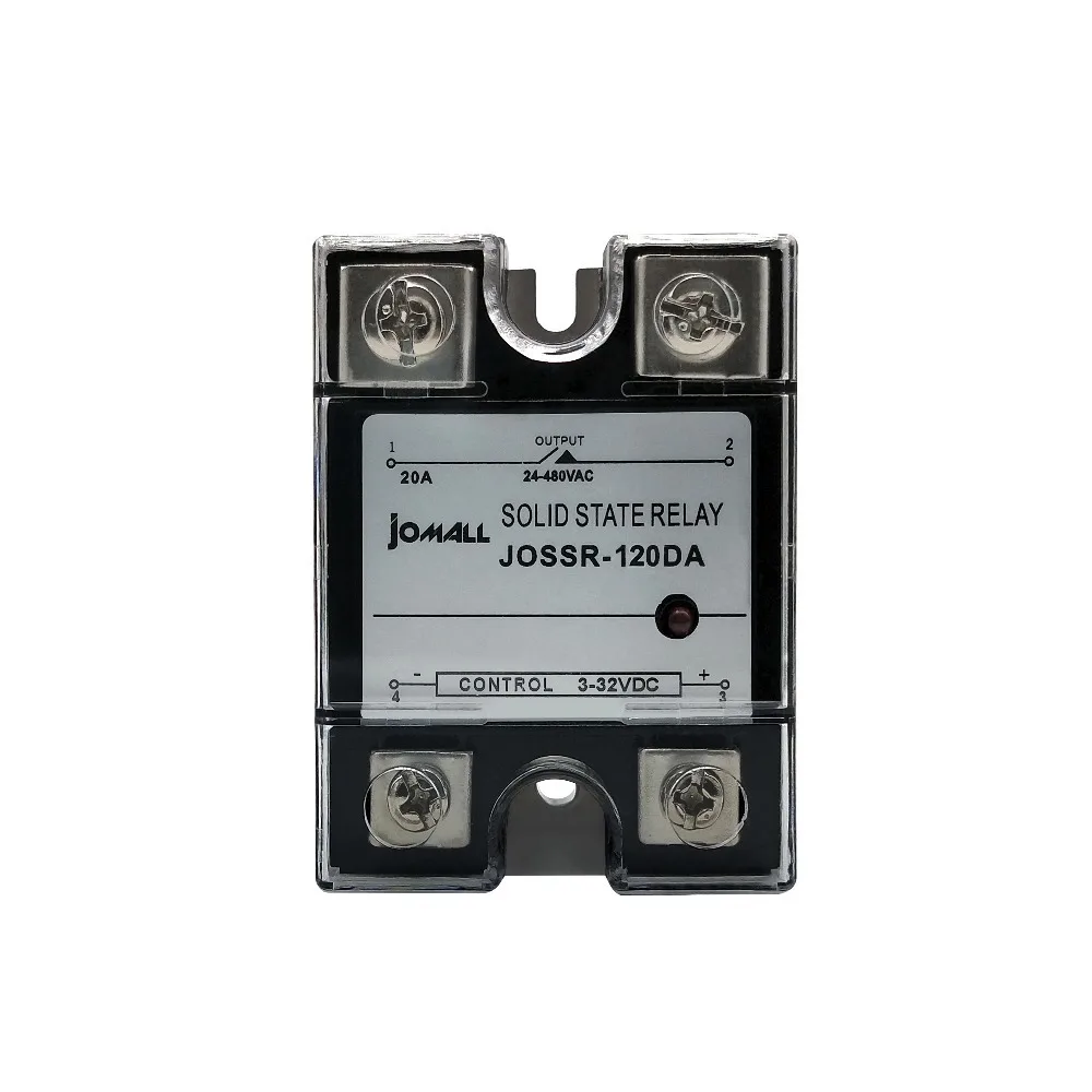 SSR-60DA 80DA 100DA 120DA DC управление AC SSR Однофазное твердотельное реле