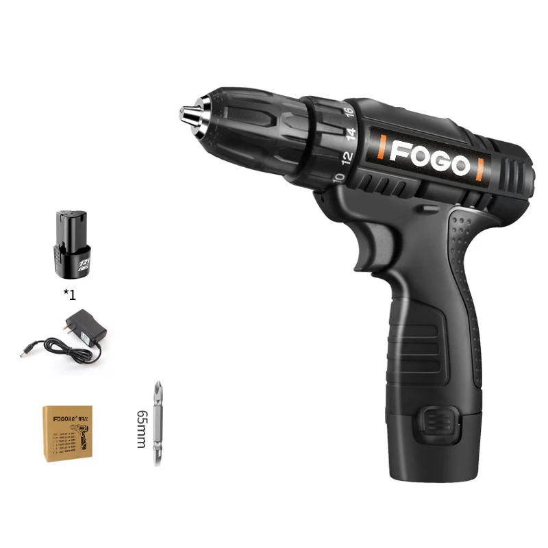 

Brushless impact hand drill lithium electric drill multi-function electric hammer household pistol drill electric screwdriver