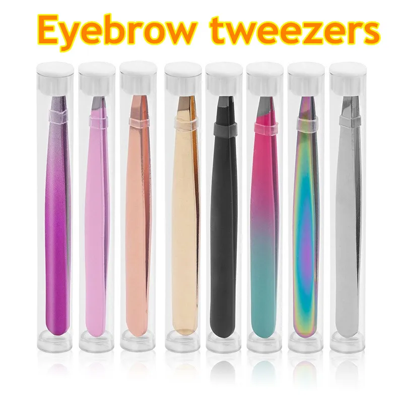 

Makeup Professional Eyelash Tweezers 3D Volume Eyelash Extension Tweezer Fan Lash Eyebrow Tweezers VETUS Excellent Closure