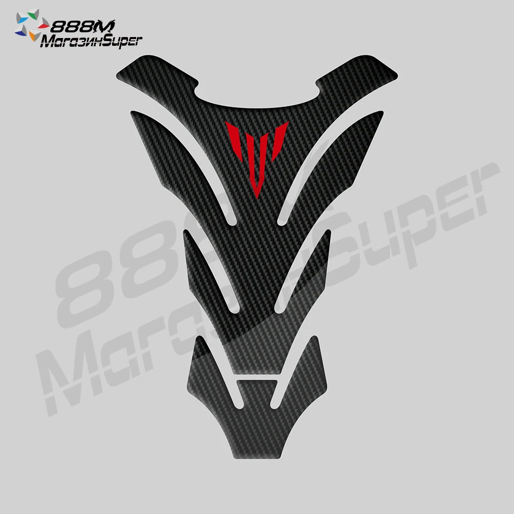 3D наклейка на мотоцикл с Карбоновым покрытием защитная накладка топливный бак