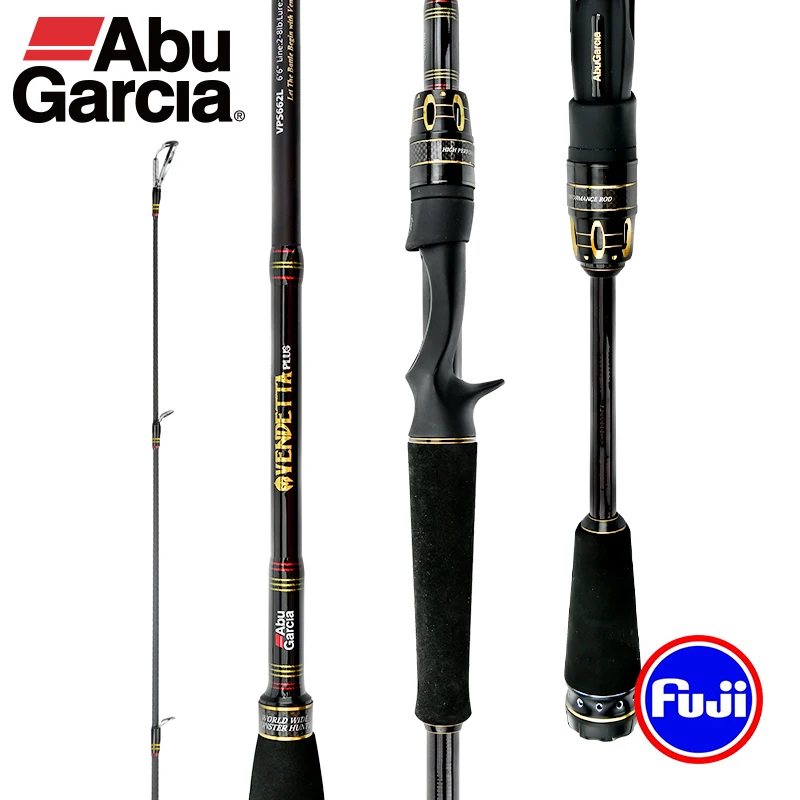 Карбоновая удочка Abu Garcia VENDETTA PLUS 1 83-2 44 м кастинговое удилище FUJI с направляющим
