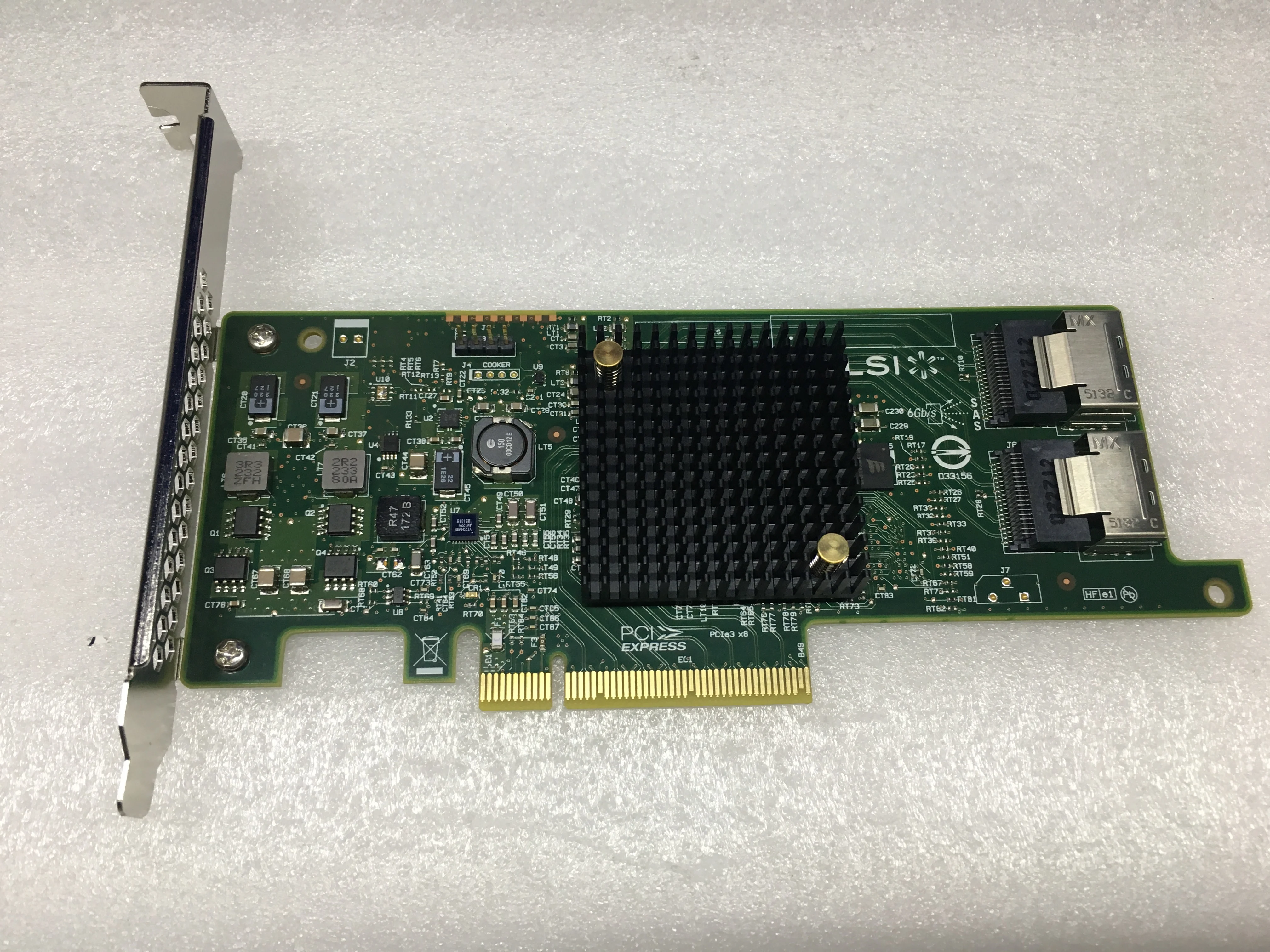 

Dell/LSI SAS 9217-8i HBA 6GB/s PCI-e 3.0 x8 2x Internal Mini Ports Adapter