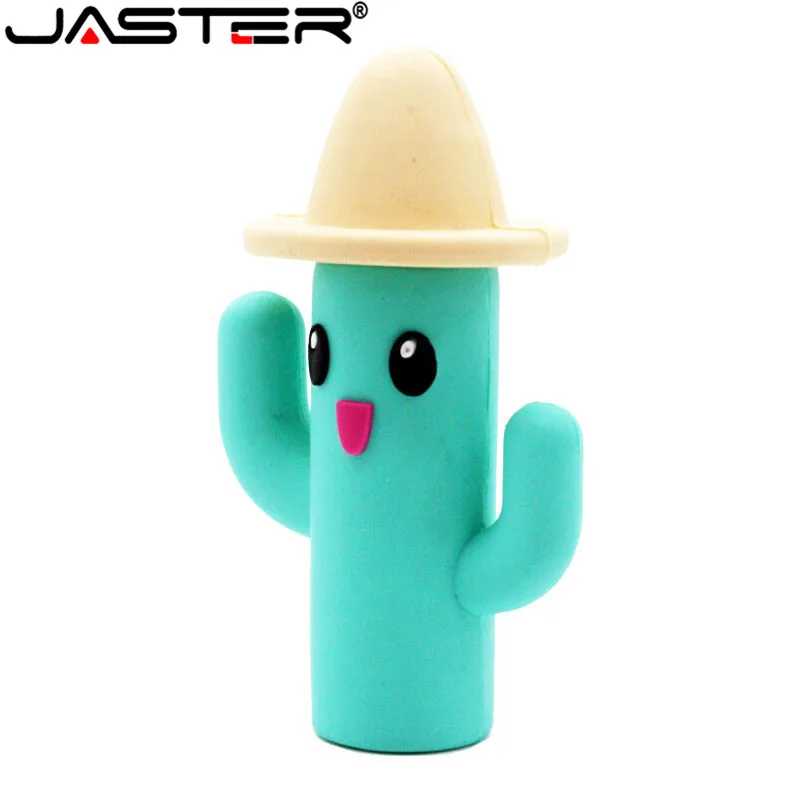 

JASTER Cactus usb flash drive pendrive 4GB 8GB 16GB 32GB 64GB pendriver USB 2.0 memory stick thumb drive cute gift free shipping