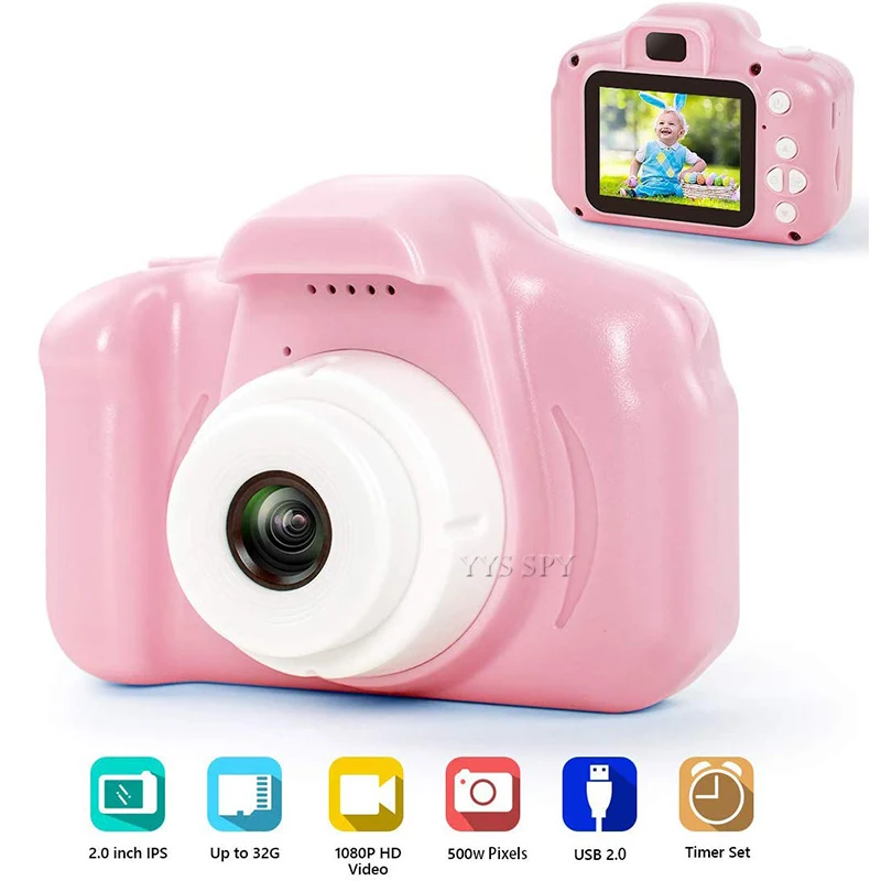 2 0 дюймов HD видеокамера Детская цифровая Vlog Camara фотография детей лучший