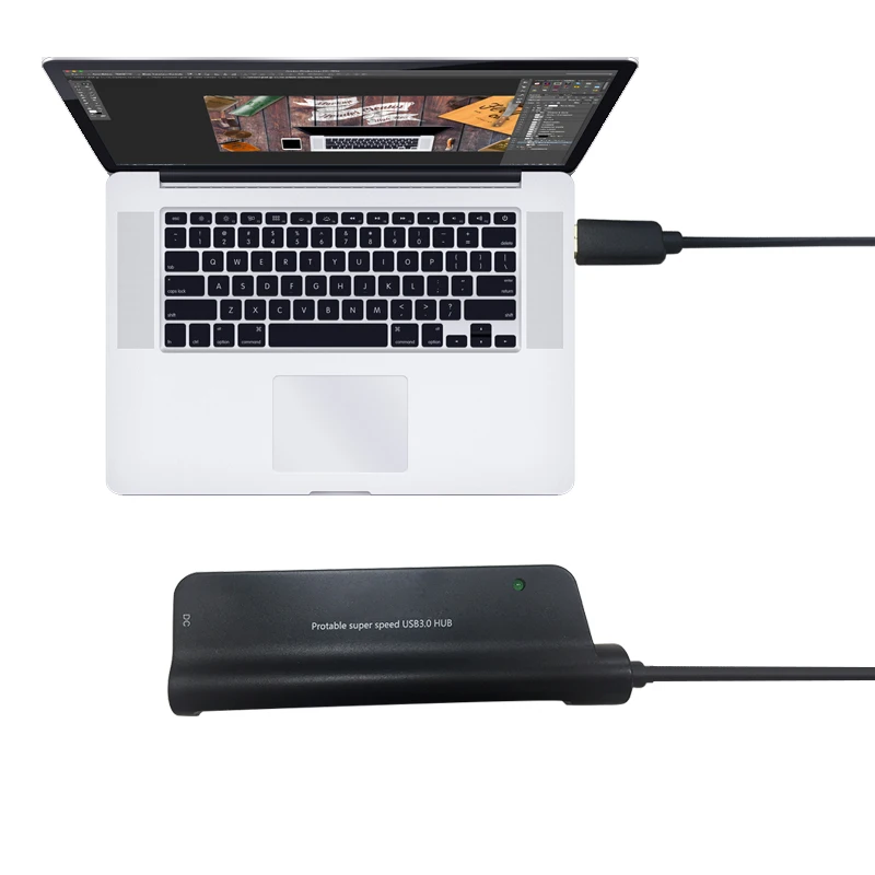 Eoth USB 3 0 концентратор внешний 4 Порты и разъёмы разветвитель 4-Порты USB3.0 хаб